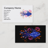 青い種族の魚 名刺 (正面/裏面)