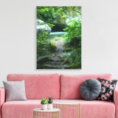 青い穴 キャンバスプリント (インサイチュ (リビング))