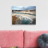 青い穴 キャンバスプリント (インサイチュ (リビング))