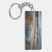 青い穴 キーホルダー (正面左)