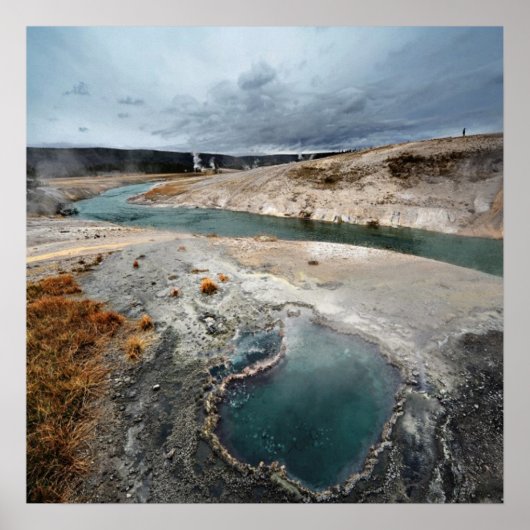 青い穴 ポスター (正面)