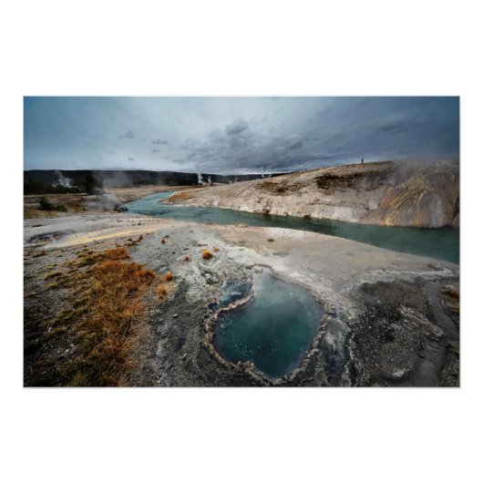 青い穴 ポスター (正面)