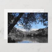 青い空と湖のポストカード ポストカード (正面/裏面)