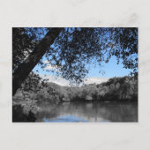 青い空と湖のポストカード ポストカード (正面)