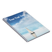 青い空と穏やかなセーリング ノートブック (右側)