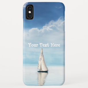 青い空と穏やかなセーリング iPhone XS MAXケース