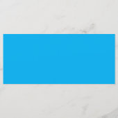 青い空と飛行機 メニュー (裏面)