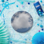 青い空に膨らんだ積雲 ペーパープレート (パーティー)