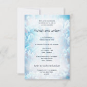 青い空の確認（先行） 招待状 (裏面)