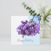 青い空の背景にジャカランダの花 (スタンド正面)