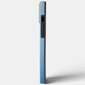 青い空の背景を持つ愛らしい眼差し犬 Case-Mate iPhoneケース (裏面 / 左)