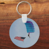 青い空をパラシ澄んュート キーホルダー (正面)