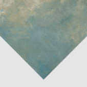 青い空エレガント雲の印象派のデコパージュ 薄葉紙 (詳細)