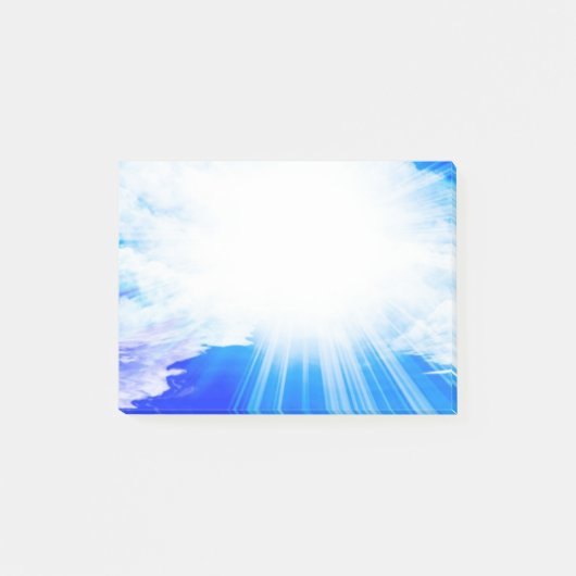 青い空 ポストイット (正面)