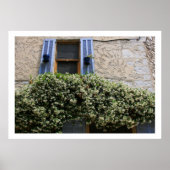 青い窓 ポスター (正面)