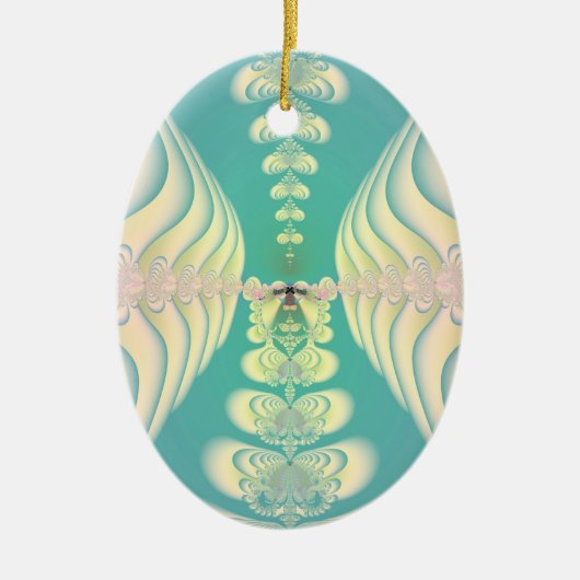 青い童話 セラミックオーナメント (正面)