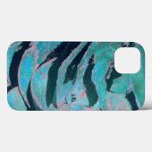 青い笑いマスク Case-Mate iPhoneケース (裏面 (横))