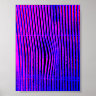 青い笑い ポスター