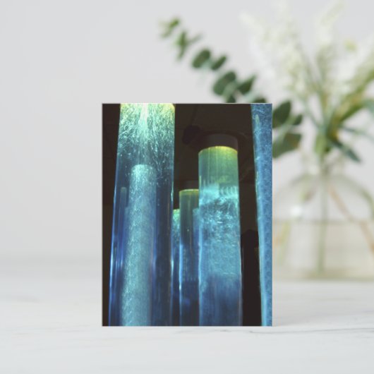 青い管 ポストカード (スタンド正面)