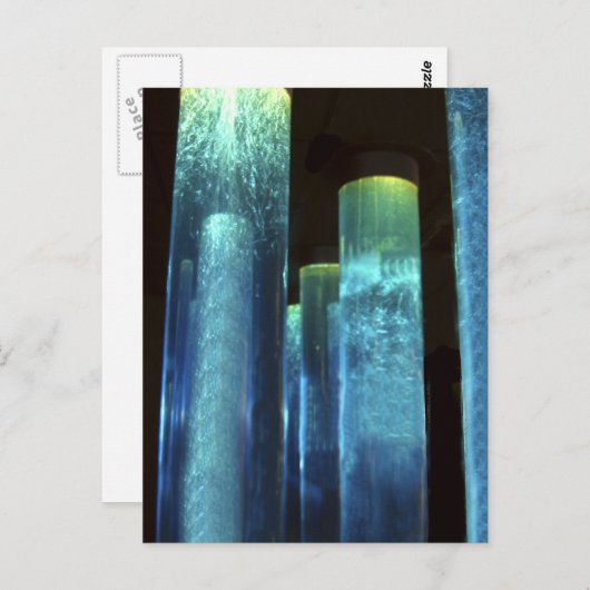 青い管 ポストカード (正面/裏面)