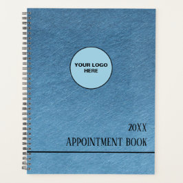 青い紙テクスチャ プランナー手帳