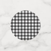 青い素朴かぼちゃの水彩表紙吹雪 コンフェッティ (スモール正面)