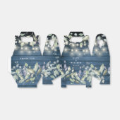 青い素朴木の弦が葉の結婚光 フェイバーボックス (折り畳みなし)