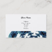 青い紡ぎ糸 名刺 (裏面)