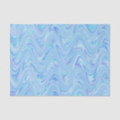 青い紫の模様 薄葉紙 (正面)