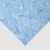 青い紫の模様 薄葉紙 (詳細)