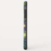 青い紫モダンのフラクタルアート名 Case-Mate iPhoneケース (裏面/左)