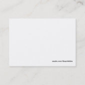 青い細い縦縞のテレホンカード コーリングカード (裏面)