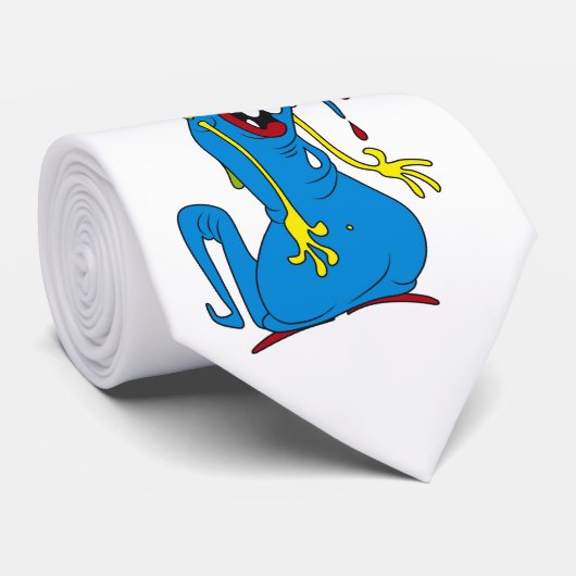 青い細菌 ネクタイ (ロール)