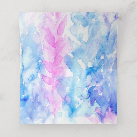 青い結婚ピンク色の花列座席表 プレイスカード