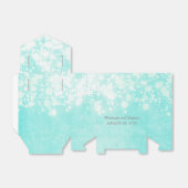 青い結婚弦の光が輝く フェイバーボックス (折り畳みなし)