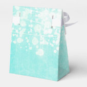 青い結婚弦の光が輝く フェイバーボックス (裏面サイド)