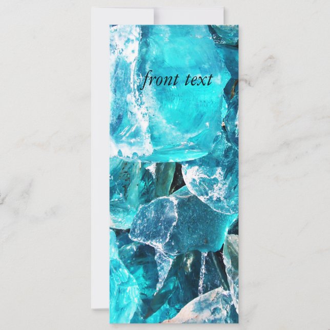 青い結晶チャンク (正面)