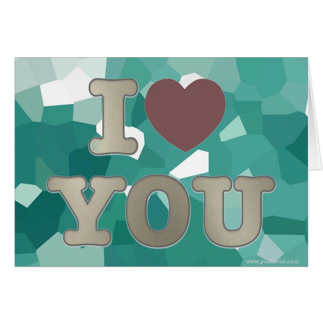 青い結晶 (正面横)