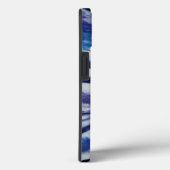 青い絞り染めケース – メイトiPhoneケース Case-Mate iPhoneケース (裏面 / 右)