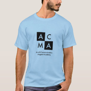 青い絞り染め Tシャツ