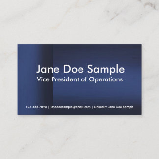 青い絹のRésuméのネットワーキングカード 名刺