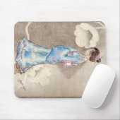 。: 青い続き:。 マウスパッド (マウス)