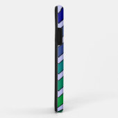 青い緑のフェードシェブロンスタイルiphone 5ケース Case-Mate iPhoneケース (裏面/右)