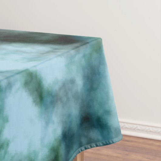 青い緑の大理石 テーブルクロス (インサイチュ)