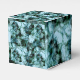 青い緑の大理石 フェイバーボックス