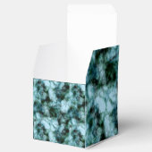 青い緑の大理石 フェイバーボックス (オープン)