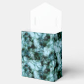 青い緑の大理石 フェイバーボックス (オープン)