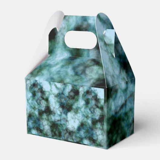 青い緑の大理石 フェイバーボックス (正面サイド)