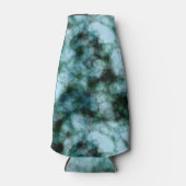 青い緑の大理石 ボトルクーラー (正面)