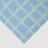 青い緑の手のグ絵を描リッドパターンティッシュペーパー 薄葉紙 (詳細)